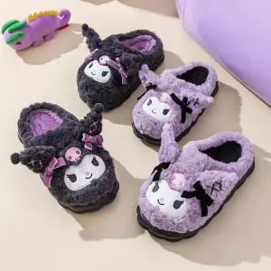 Sanrio Kuromi Home Slippers | Soft, Snuggly, and Stylish