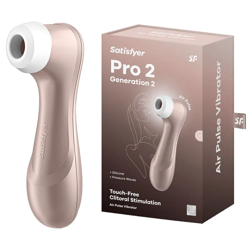 Satisfyer Pro 2 - Touch-Free Clitoral Stimulator - Rose Gold