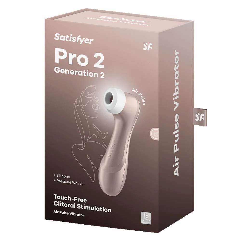 Satisfyer Pro 2 - Touch-Free Clitoral Stimulator - Rose Gold