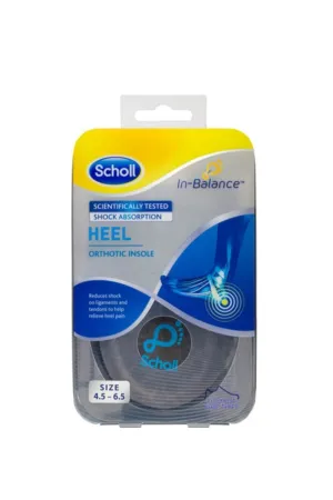 SCHOLL In-balance Heel Orthotic Insole Small