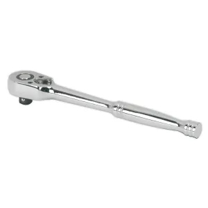 Sealey Premier Ratchet Wrench 1/4"Sq Drive Pear-Head Flip Reverse