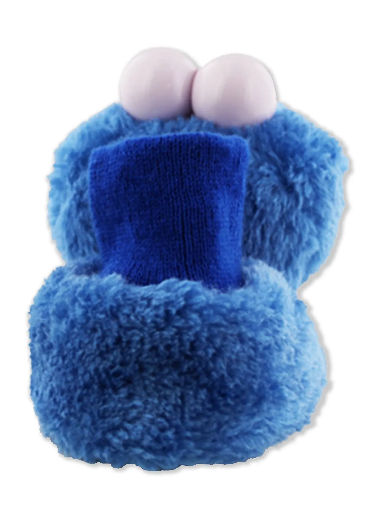 Sesame Street Cookie Monster Plush 3D Sock Top Slippers