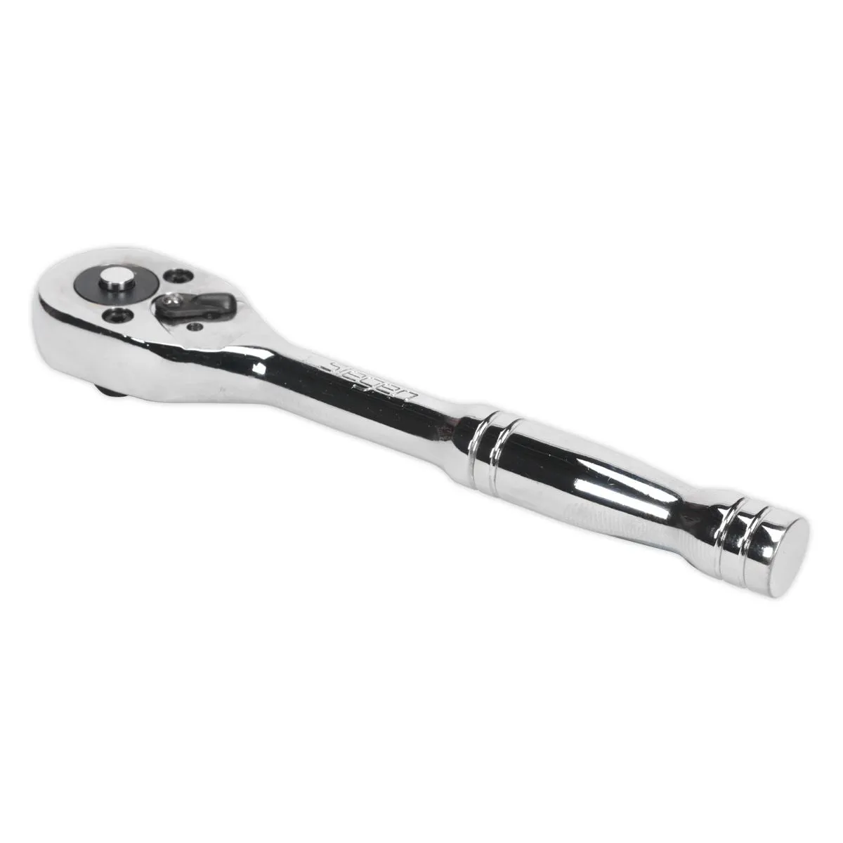 Siegen by Sealey Ratchet Wrench 1/4"Sq Drive Pear-Head Flip Reverse