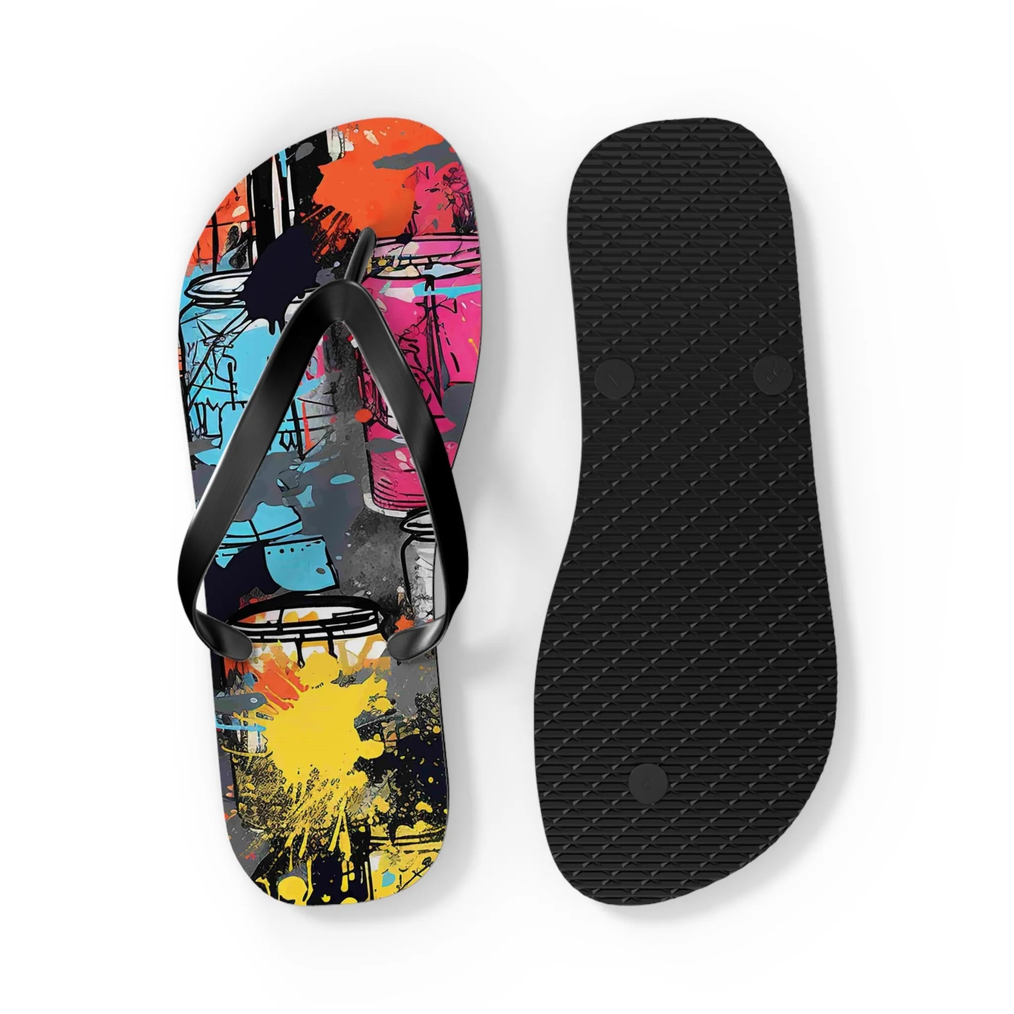 Slapz Flip Flops - Trendy Summer Footwear for Beach and Casual Outings
