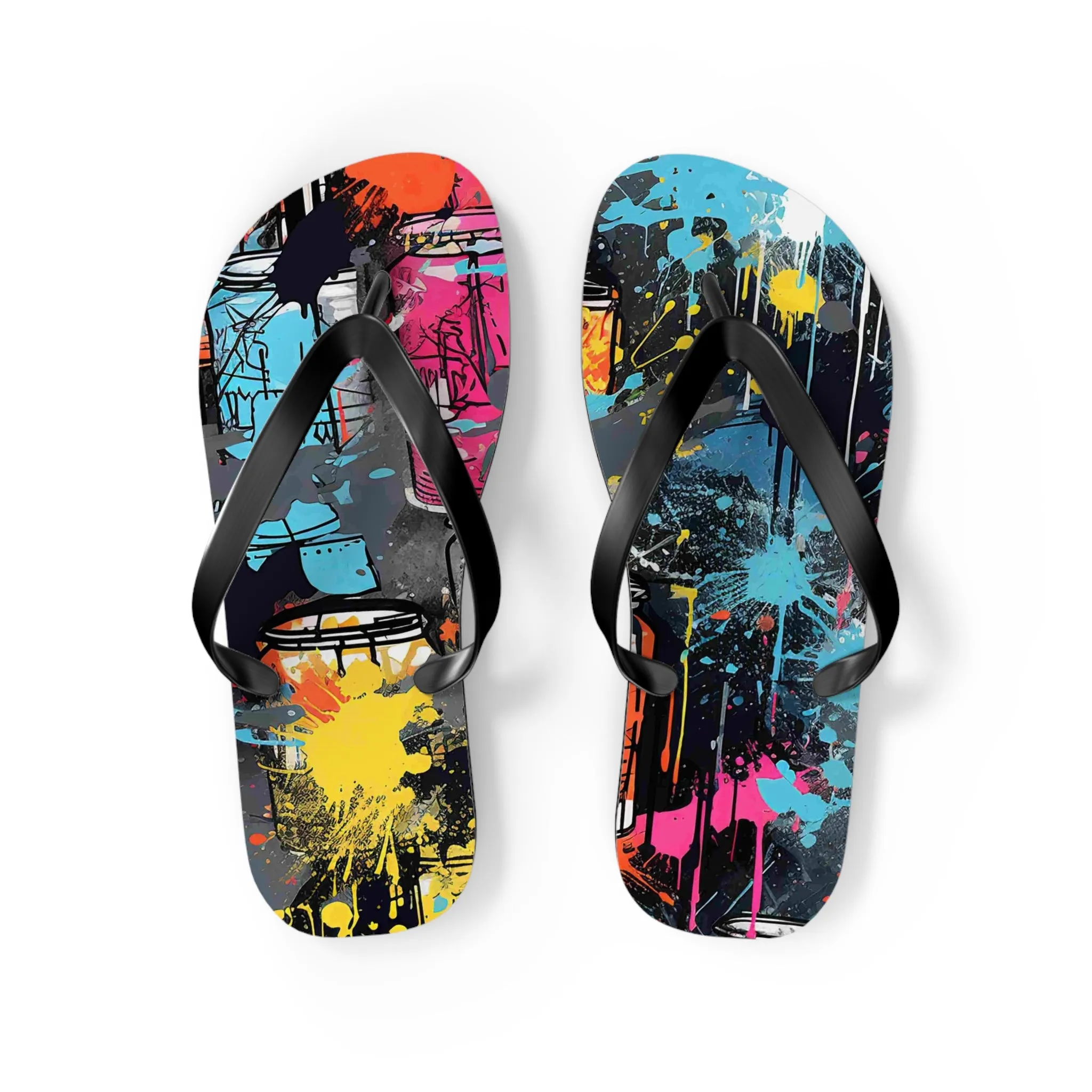 Slapz Flip Flops - Trendy Summer Footwear for Beach and Casual Outings