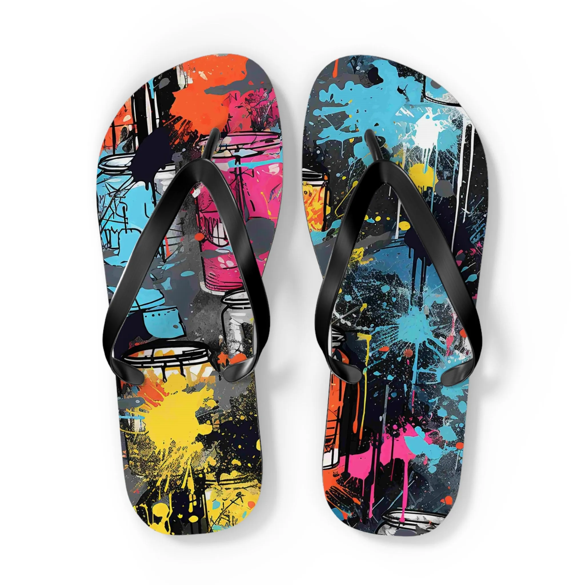Slapz Flip Flops - Trendy Summer Footwear for Beach and Casual Outings