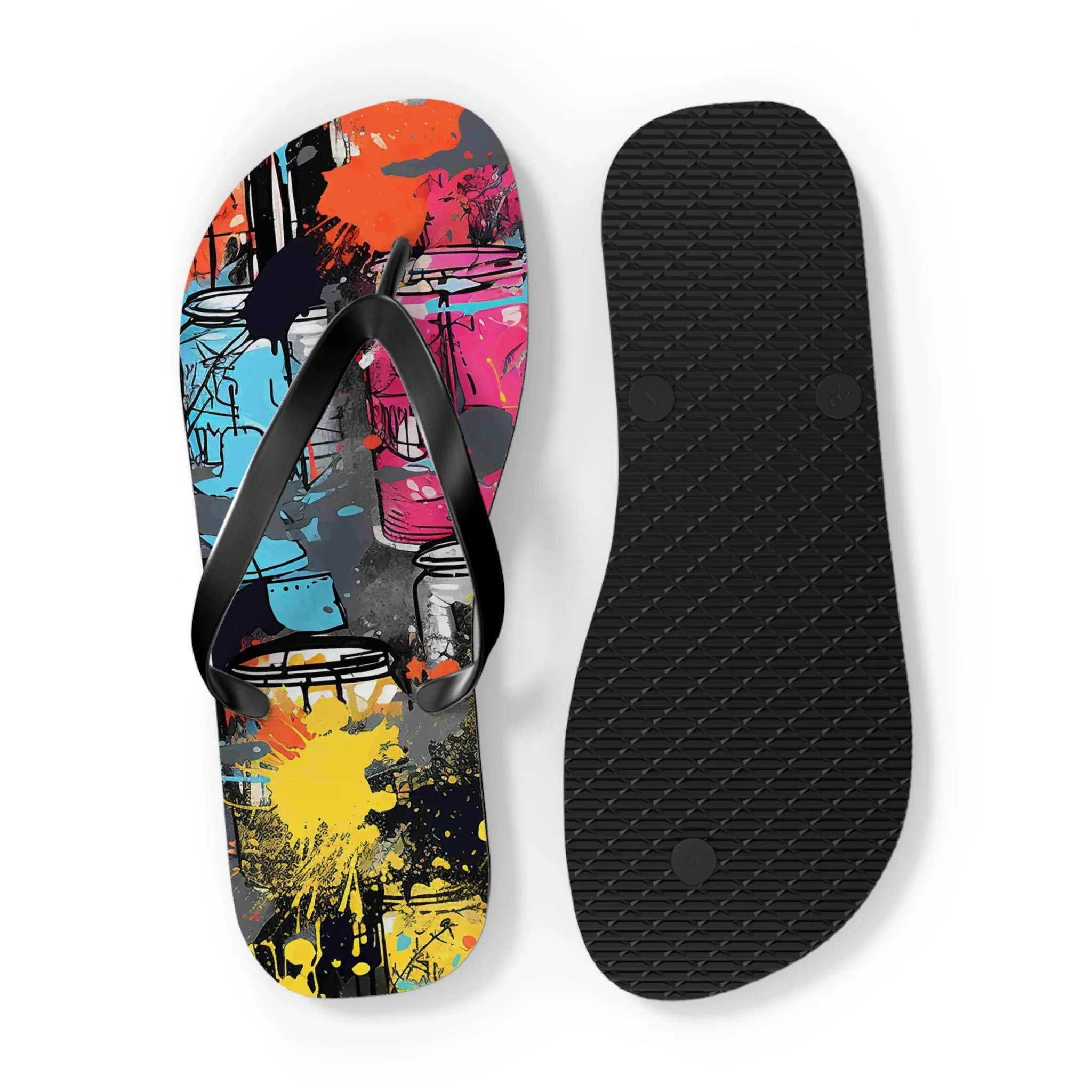 Slapz Flip Flops - Trendy Summer Footwear for Beach and Casual Outings