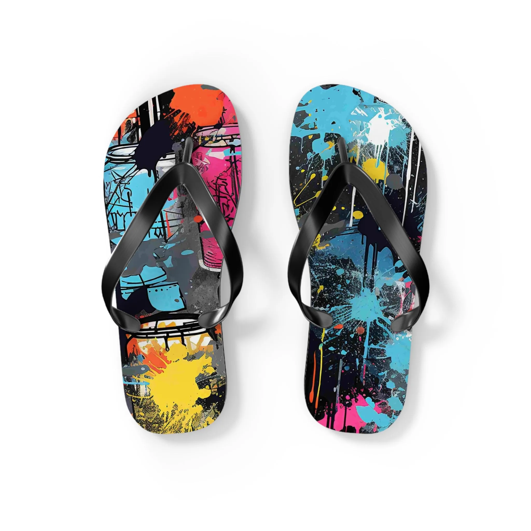 Slapz Flip Flops - Trendy Summer Footwear for Beach and Casual Outings