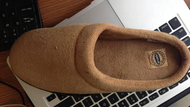Slow rebound gel slippers memory sponge five-finger TPR blanket slippers