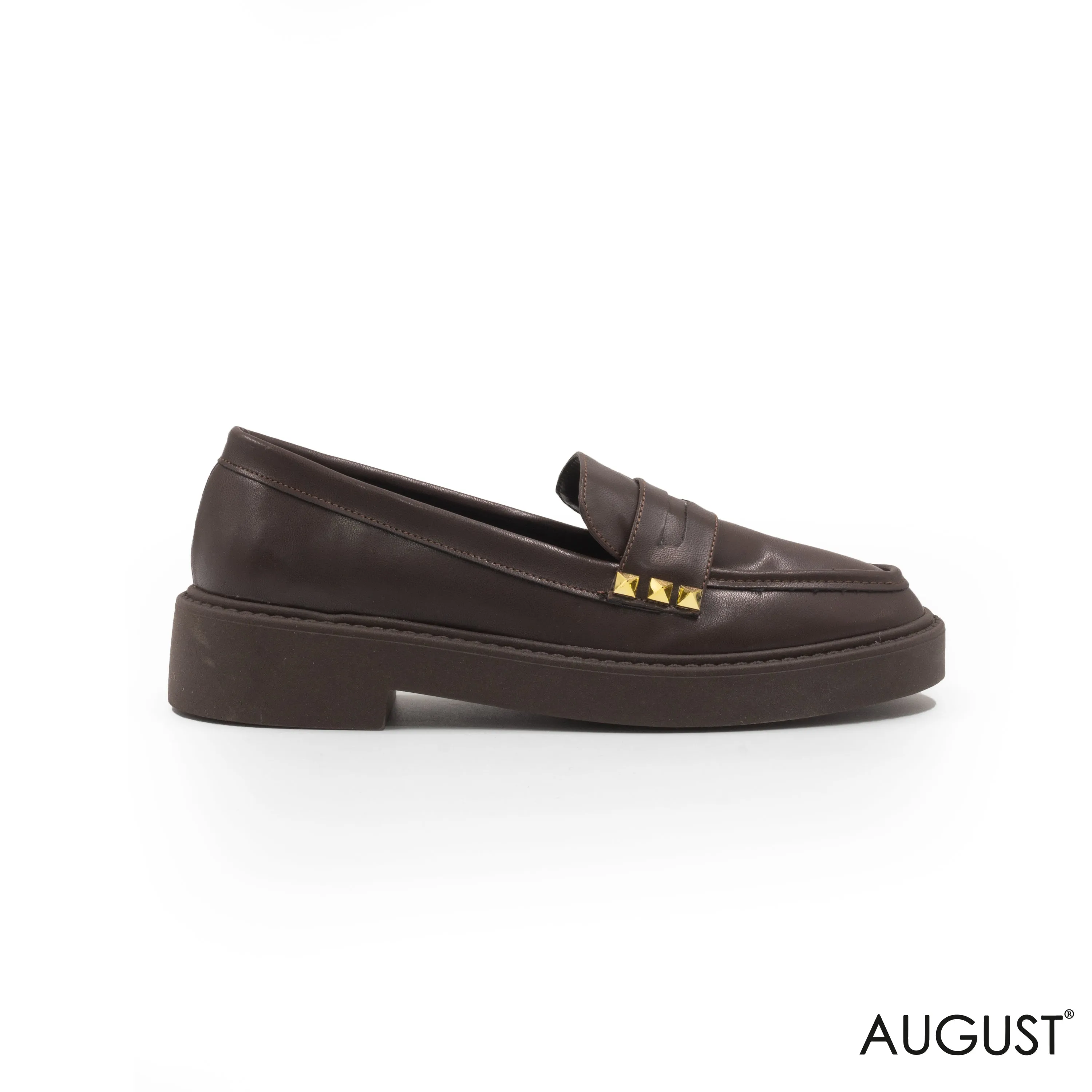 SMOOTH BEIGE LEATHER LOAFERS