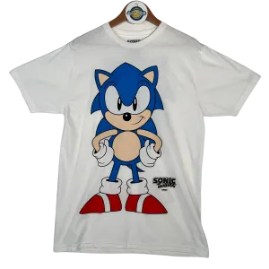Sonic The Hedgehog Front and Back Graphic Tee - White