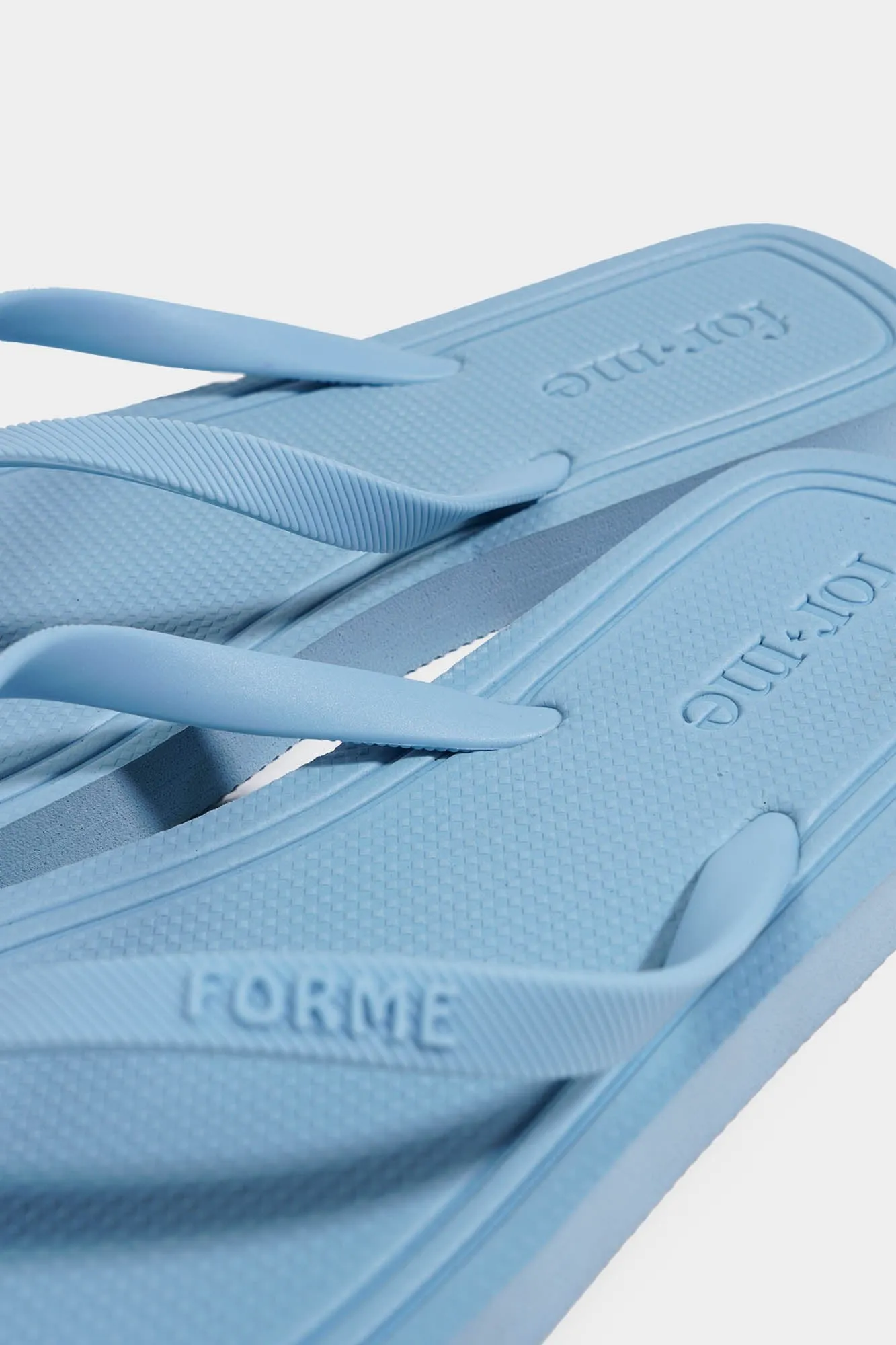 Square-Toe Flip Flops