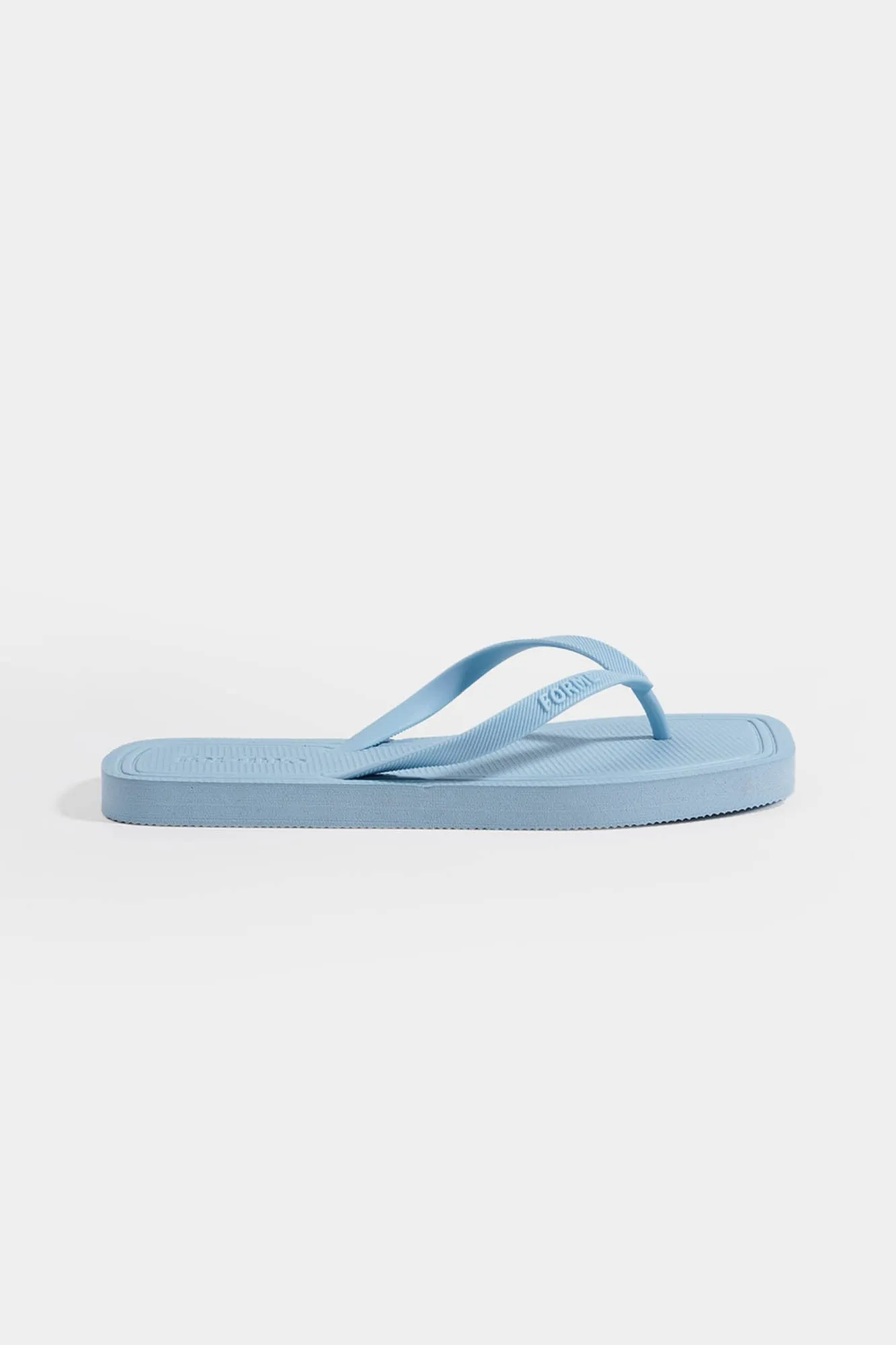 Square-Toe Flip Flops