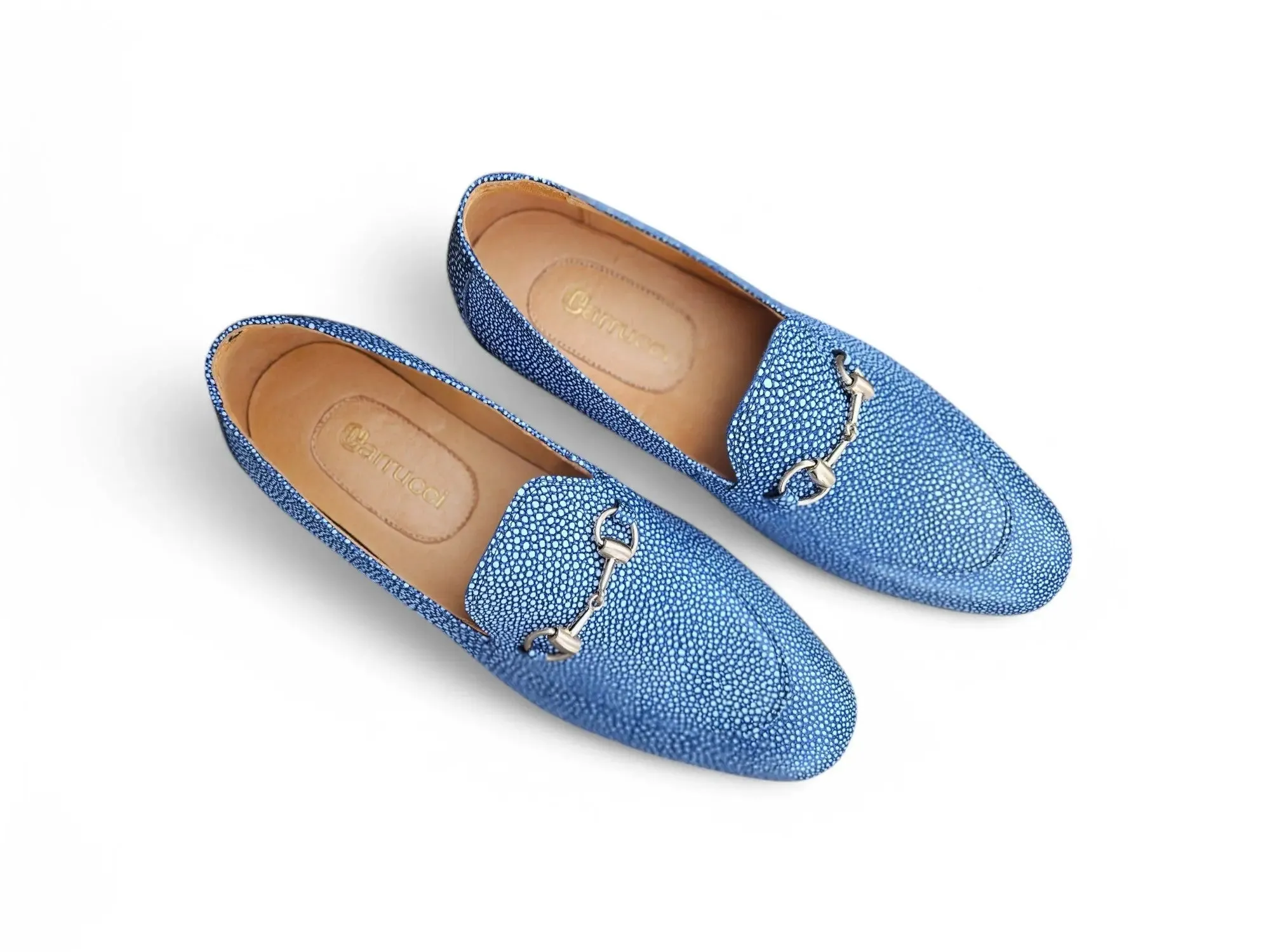 Stingray Embossed Horsebit Loafer