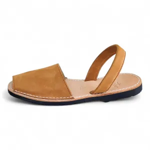 Tan Nubuck Avarca Sandals