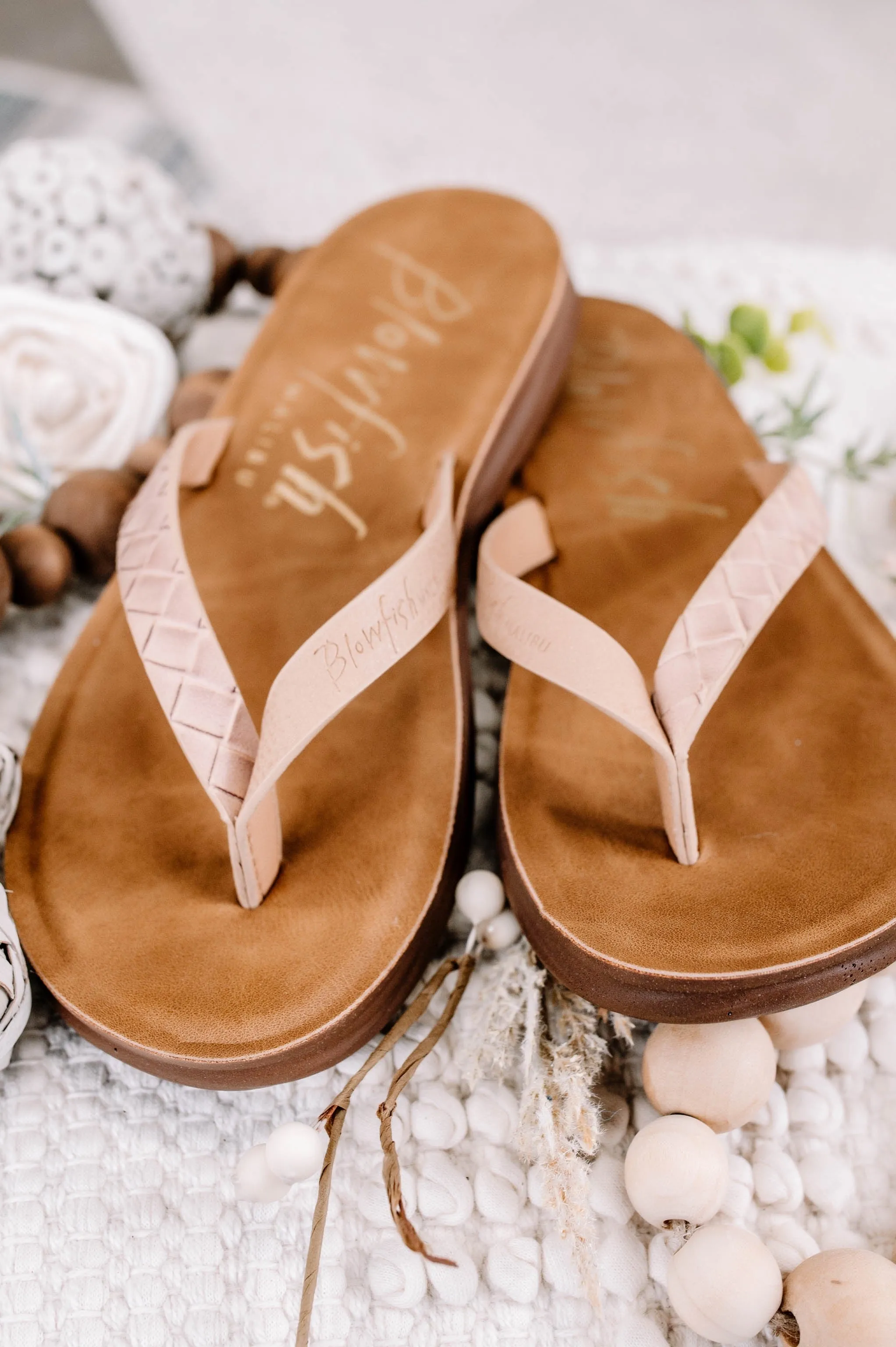 Taupe Mesa Blowfish Flip Flops