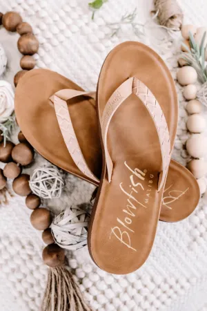 Taupe Mesa Blowfish Flip Flops