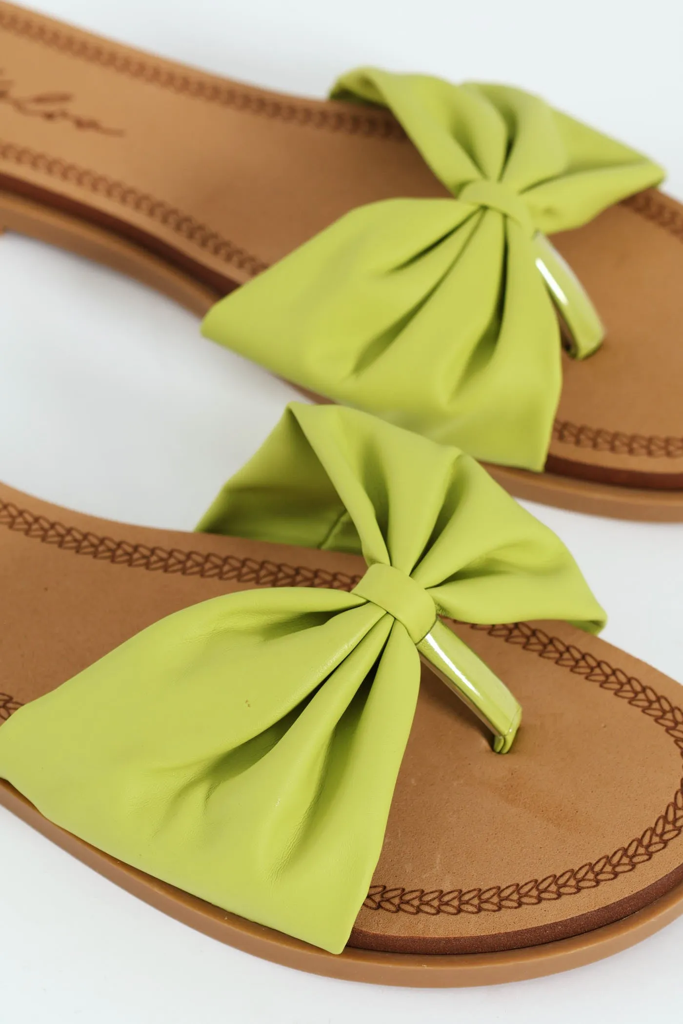 Thong Sandal On Comfort Outsole - Green
