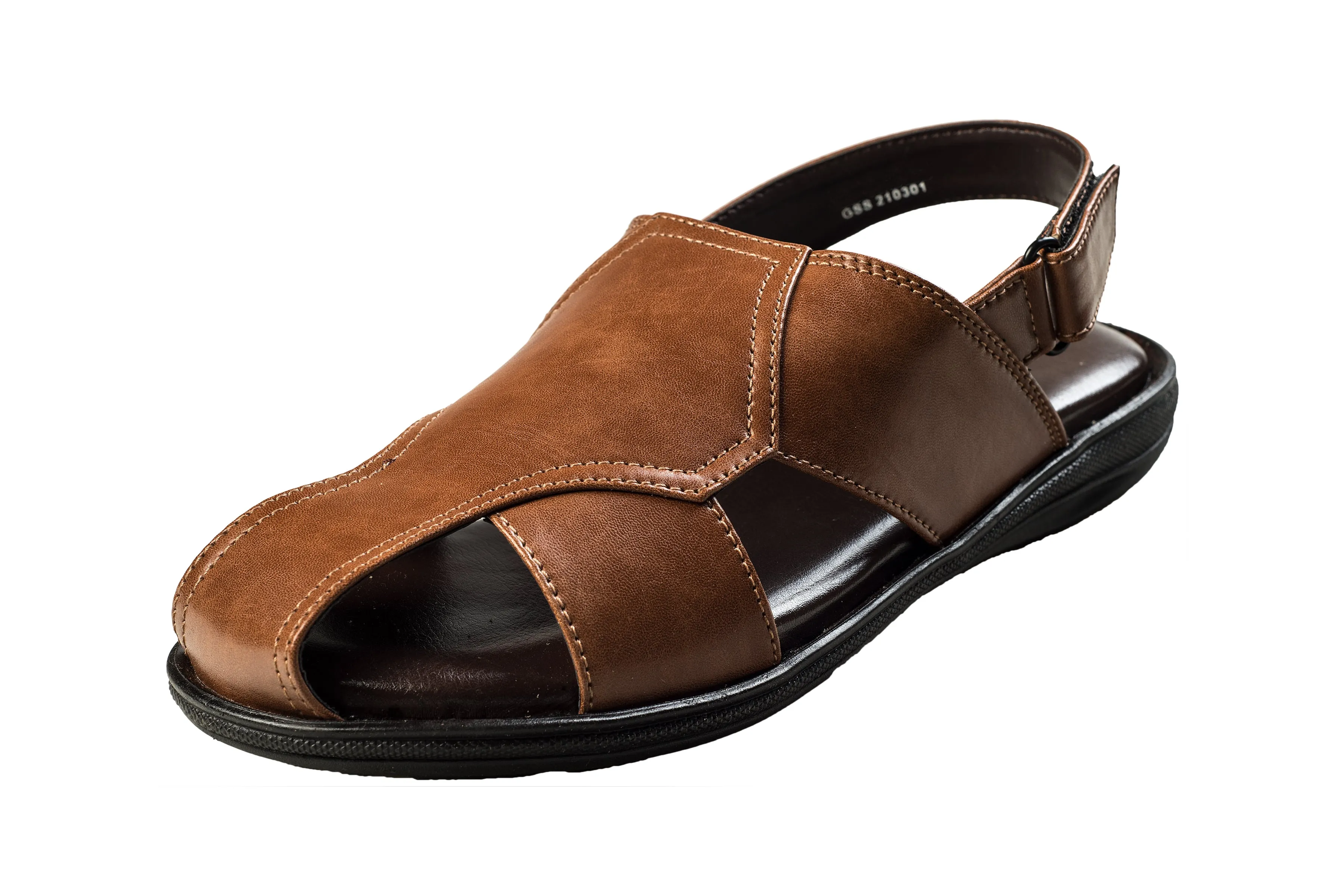 Titas Gents Tan Sandal