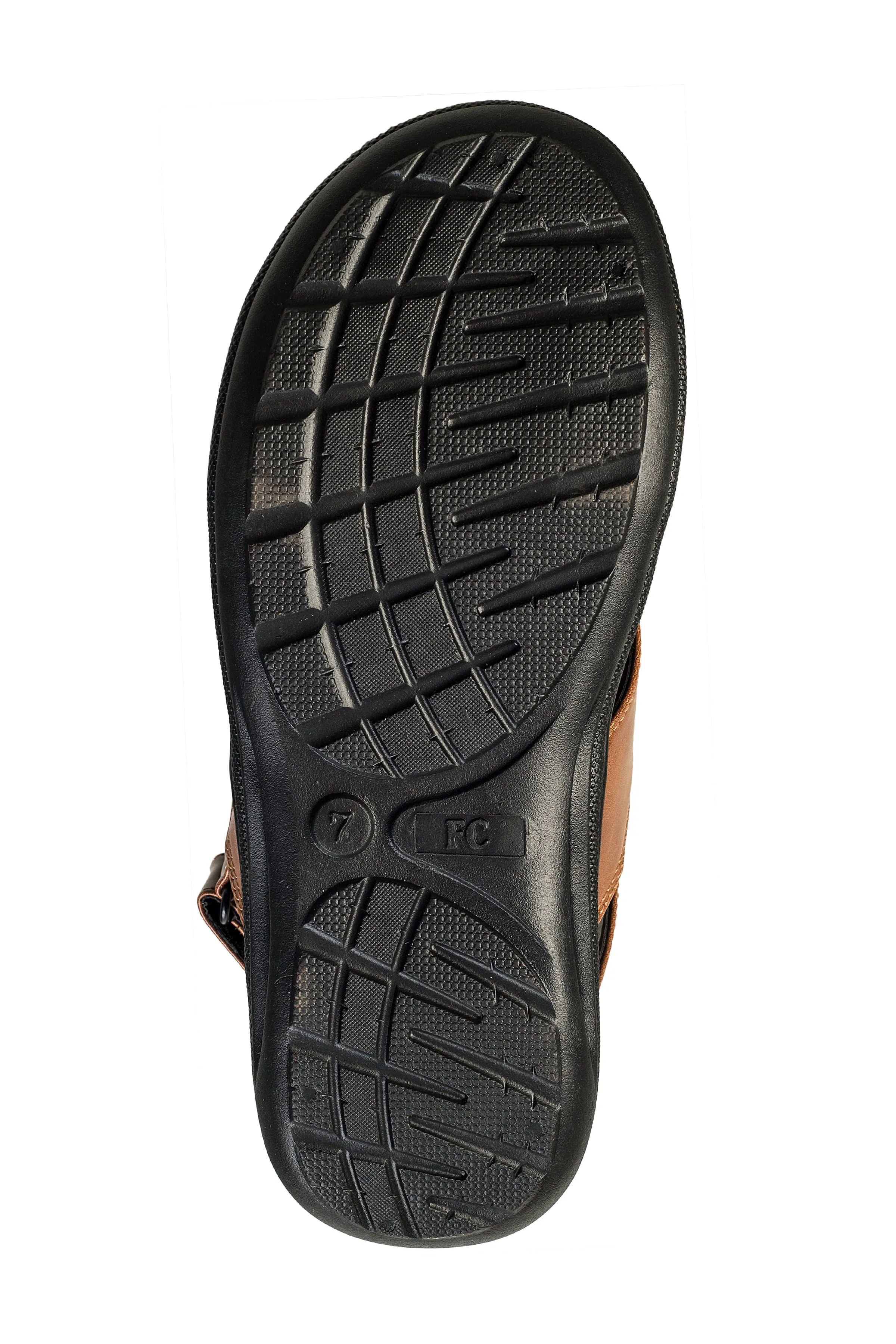 Titas Gents Tan Sandal
