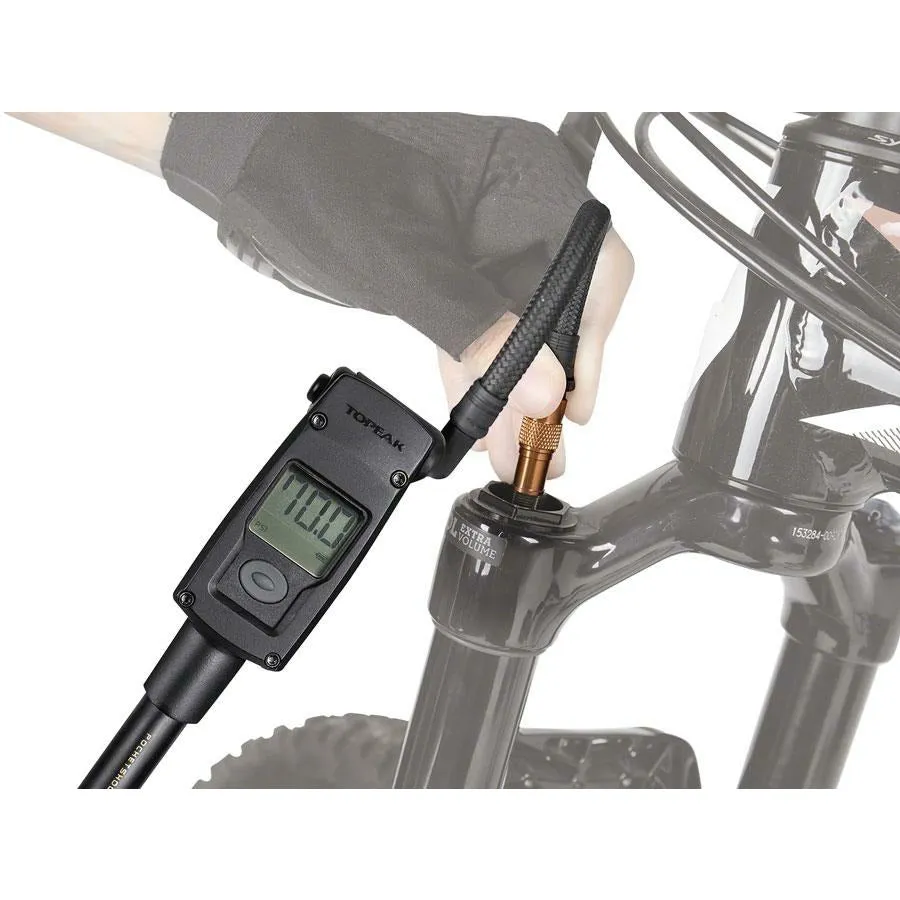 Topeak Pocket Shock Digital Shock Pump - 300psi
