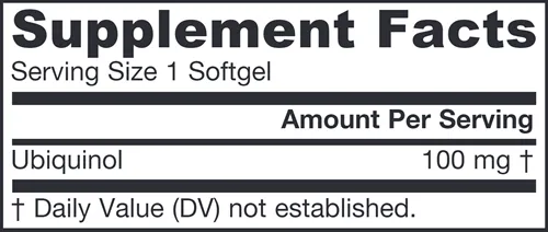 Ubiquinol QH-Absorb 100 mg