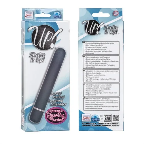 Up Shake It Up - Power Packed Gyrating Massager - Grey