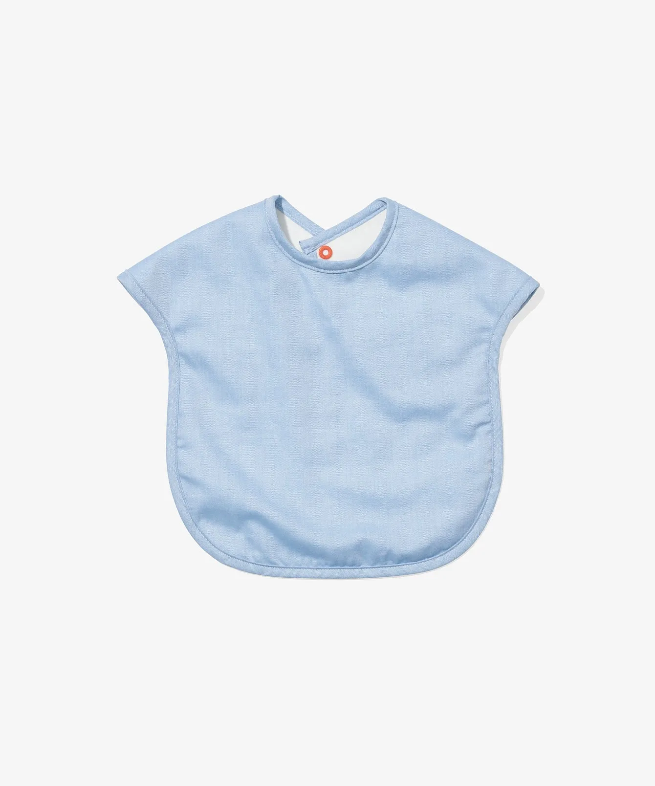 Waterproof Bib, Light Blue