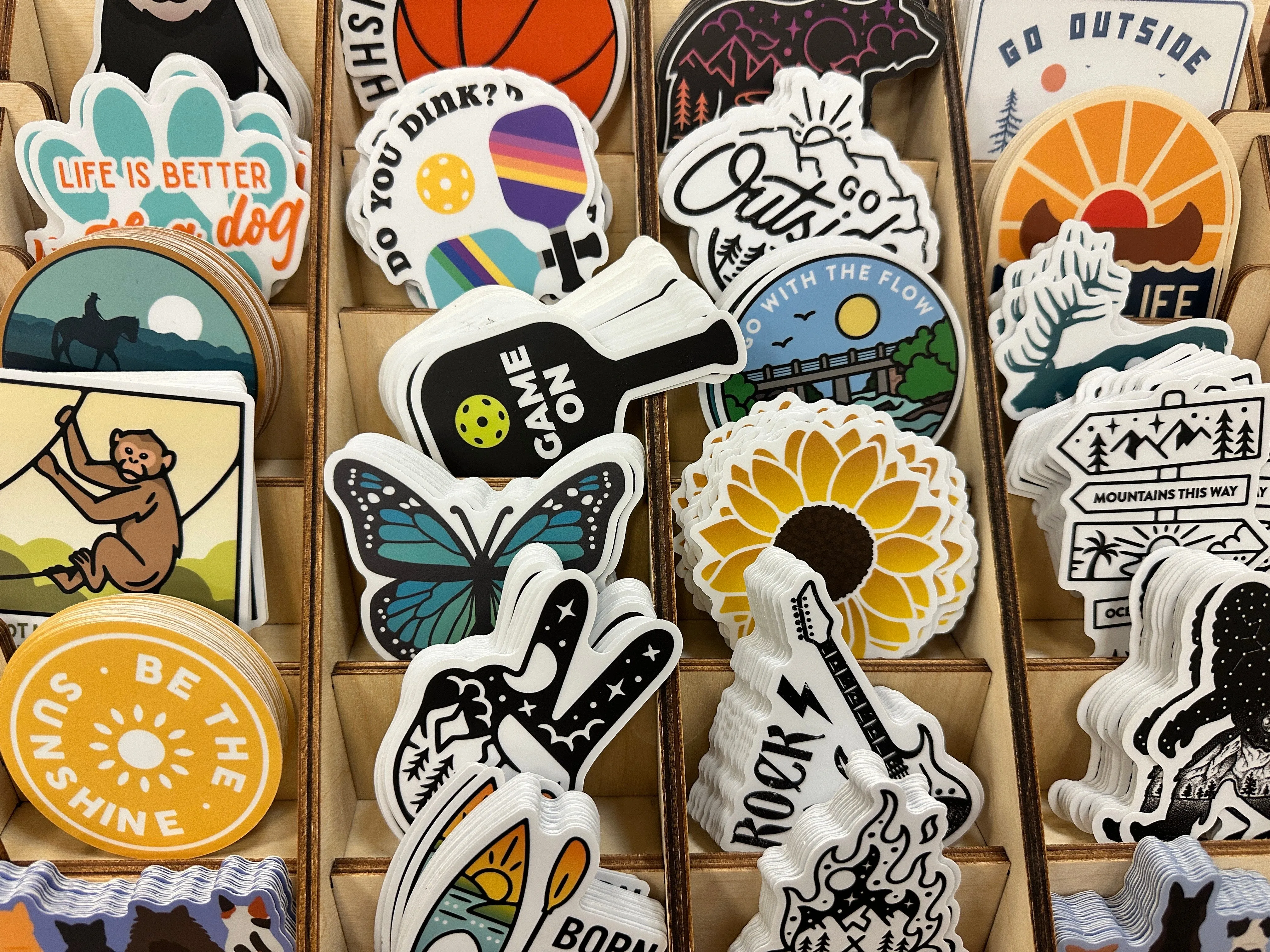 Waterproof Vinyl Stickers