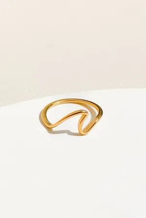 Wave Ring (Stainless Steel)