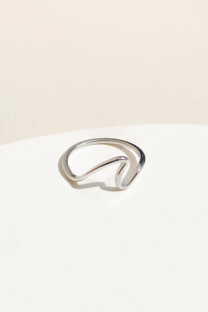 Wave Ring (Stainless Steel)