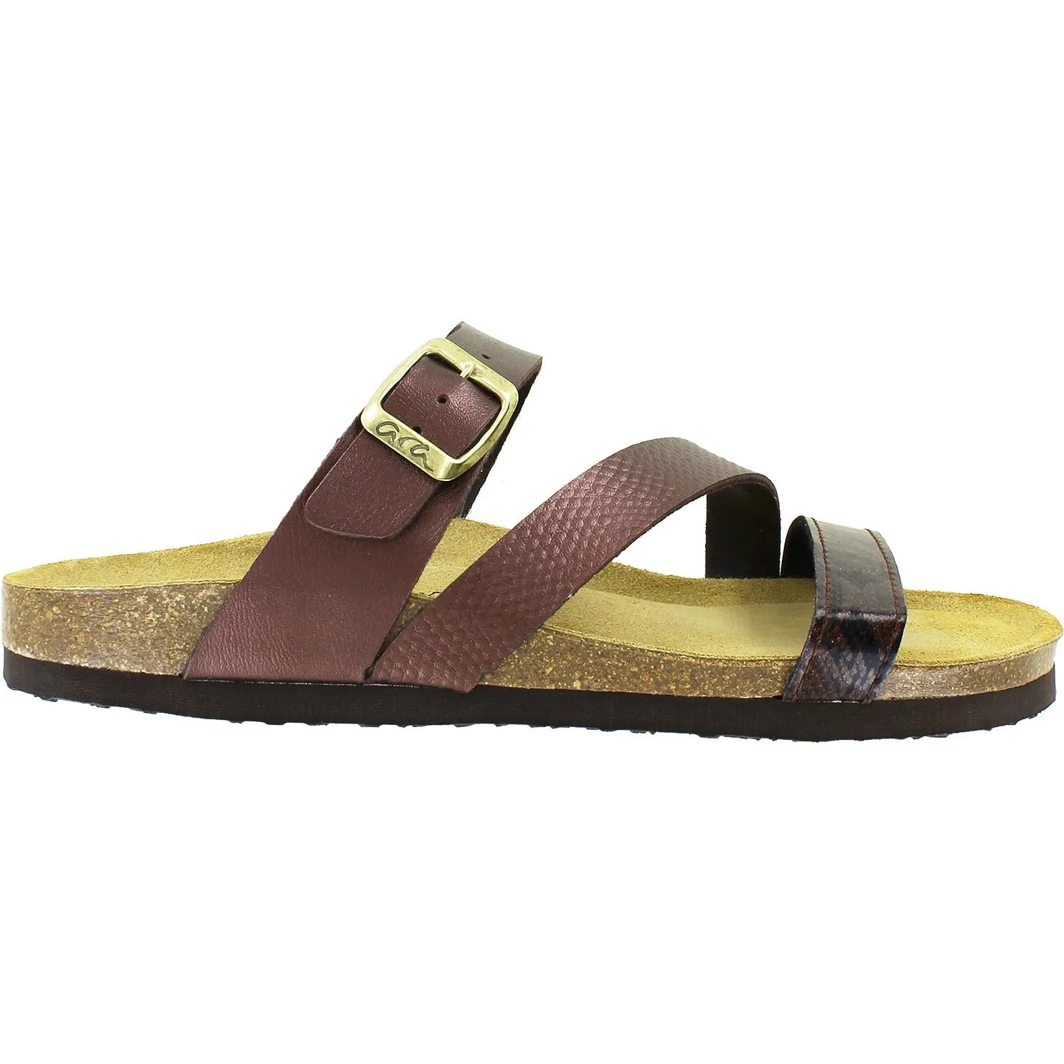Women's Ara Shoes Felipa Bronze Lack/Laminado Synthetic