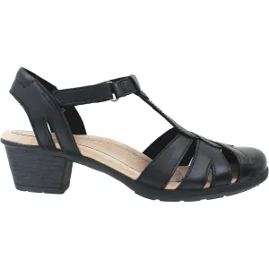 Women's Earth Capella Black Leather