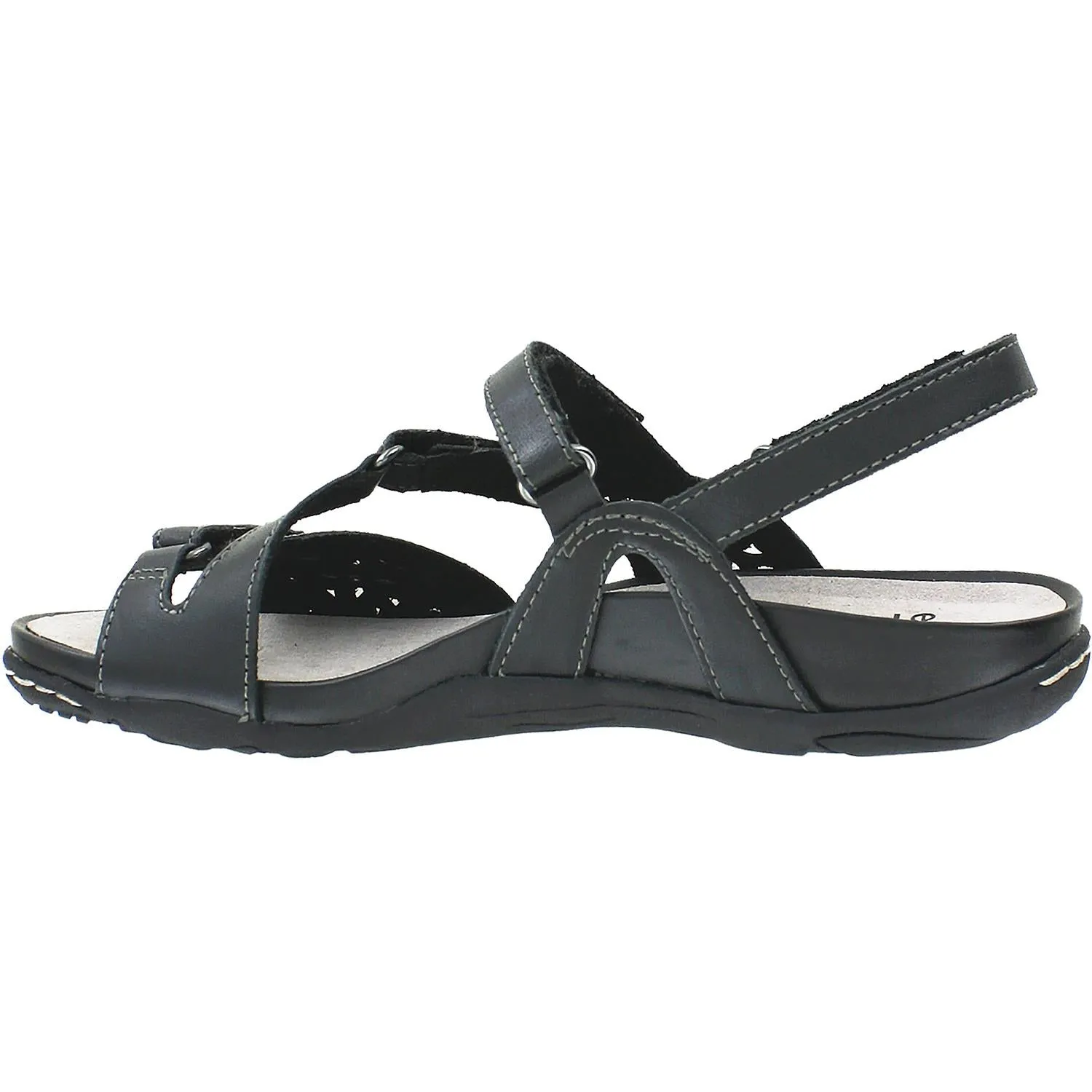 Women's Earth Maui Black Leather