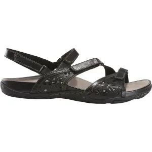 Women's Earth Maui Black Leather