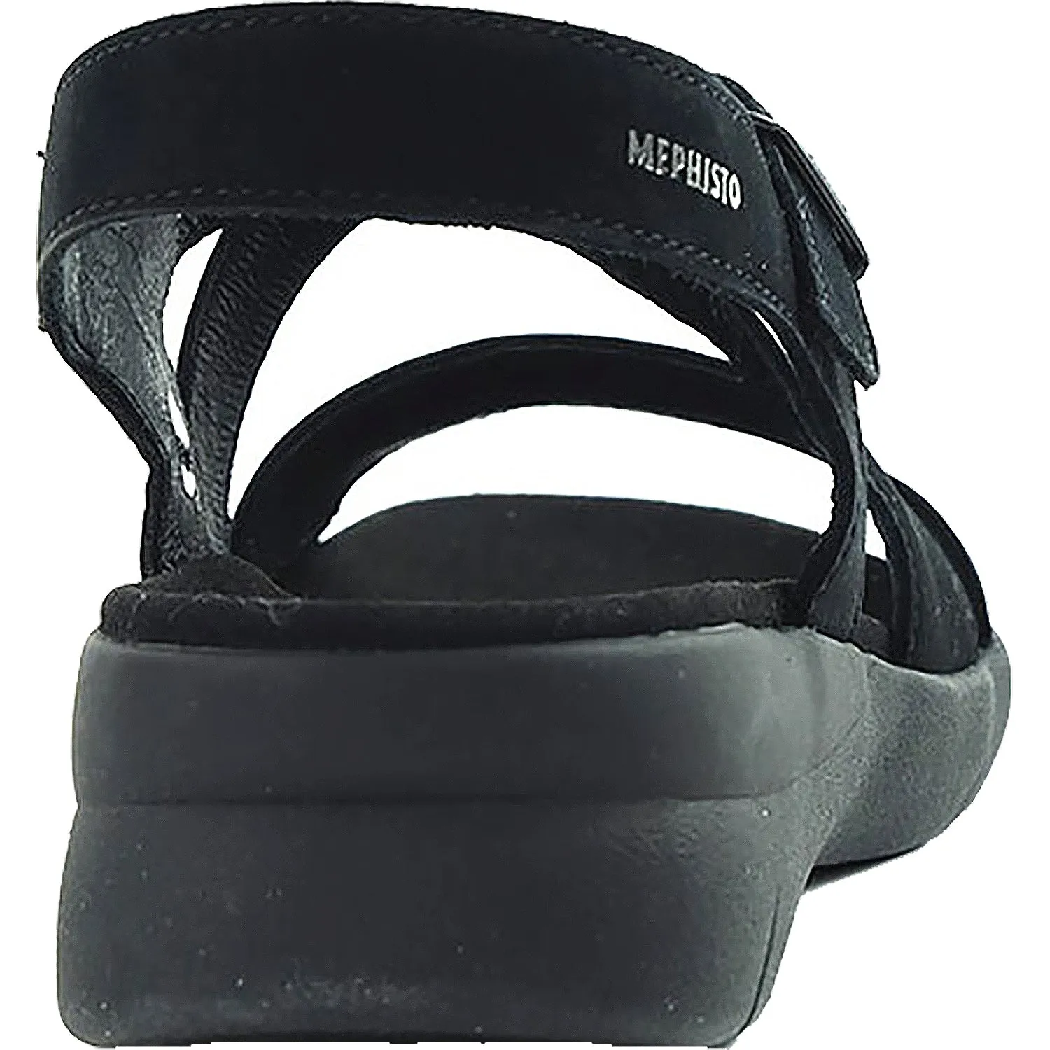 Women's Mephisto Eva Black Bucksoft Nubuck