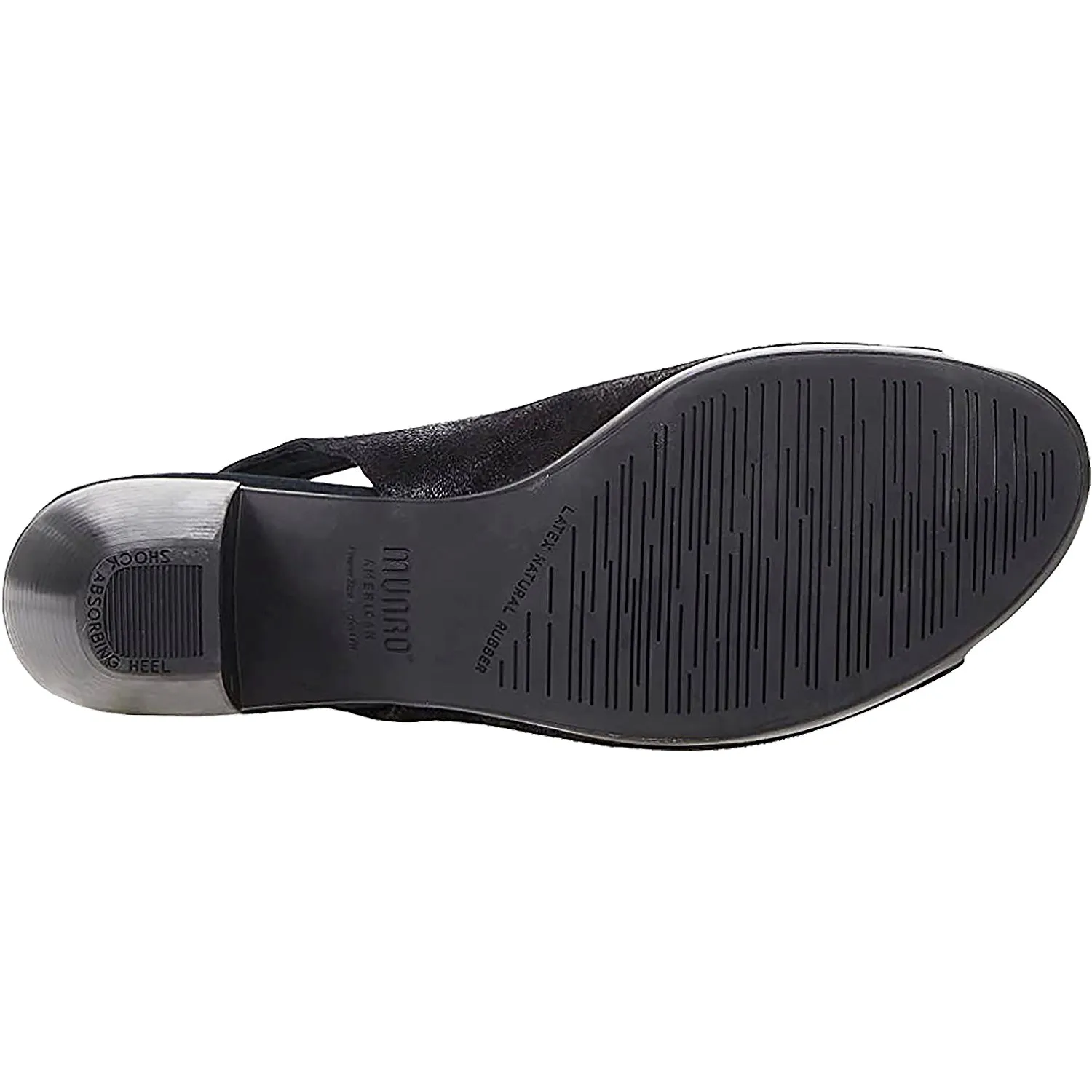 Women's Munro Rochelle Black Shimmer Suede