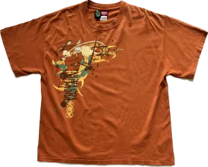 Y2K '05 Orange InuYasha Anime Tee
