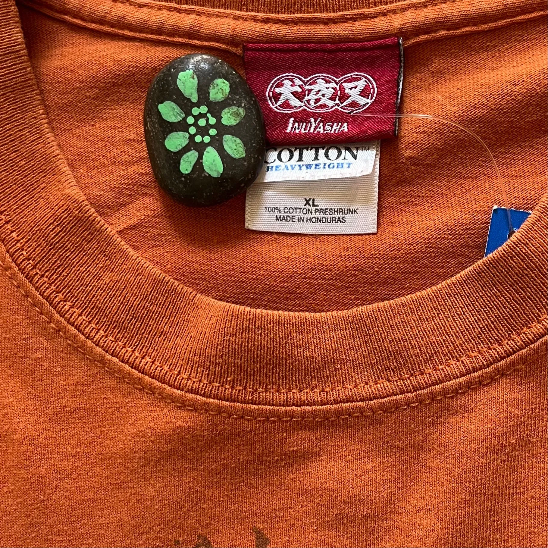 Y2K '05 Orange InuYasha Anime Tee